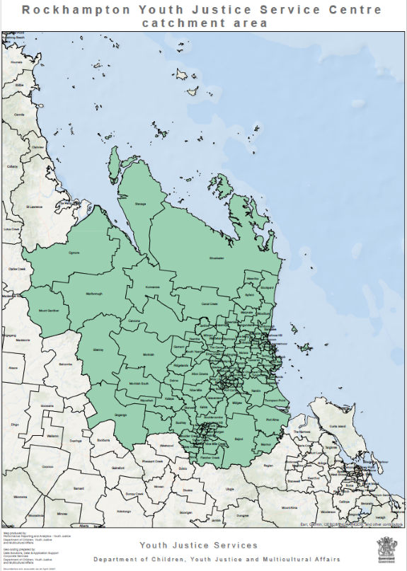 Rockhampton Map